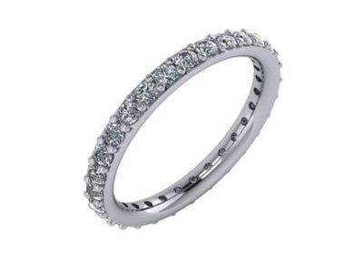 Custom Prong set Diamond Ring 5