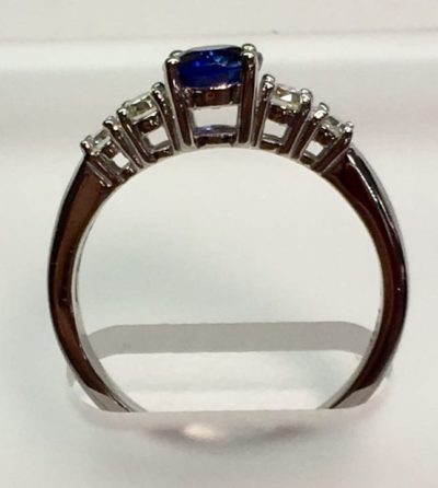 sapphire engagement ring