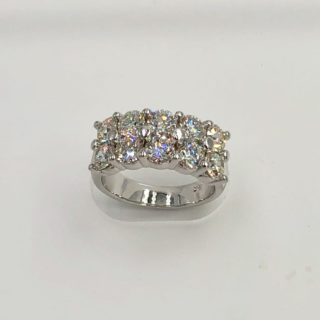 14k white gold wedding band 2