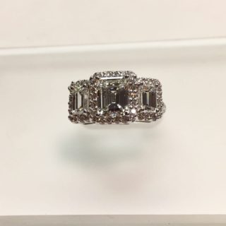 3 Stone Diamond Ring New York City