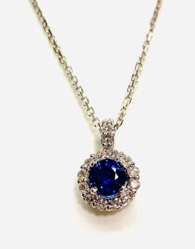 14K genuine Sapphire