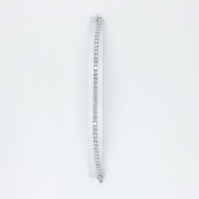 Prong Diamond Tennis Bracelet