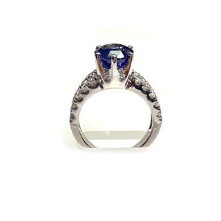 New ring 14k sapphire 2