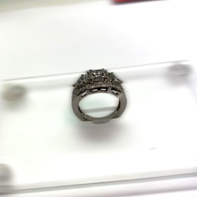 Emerald Cut Diamond Ring Profile