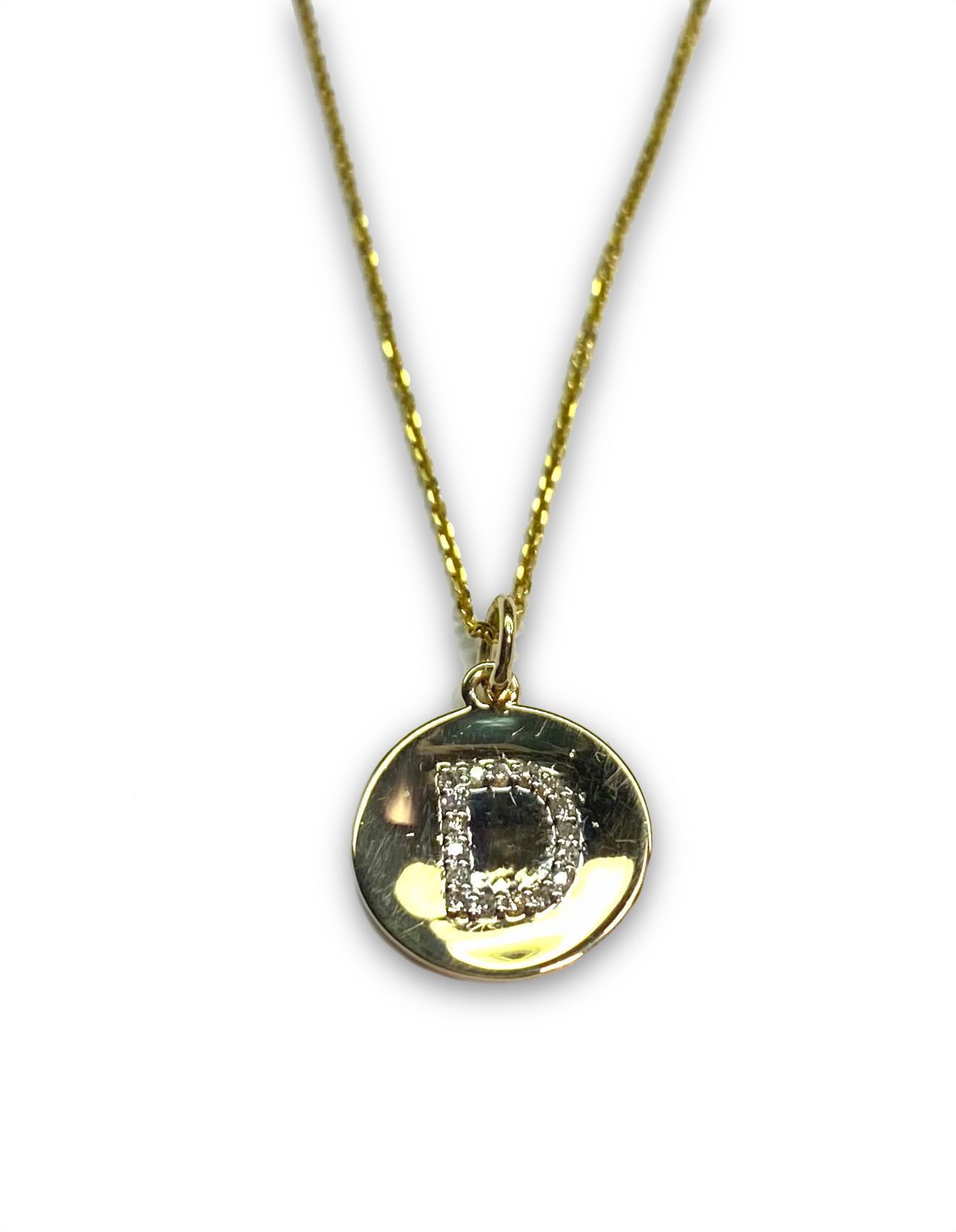 Personalised Diamond Heart Necklace - Silver – Honey Willow - handmade  jewellery