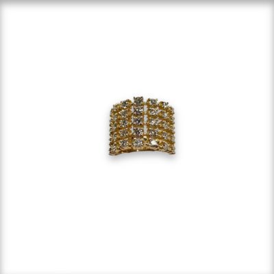 Huge Gold and Diamond Ring