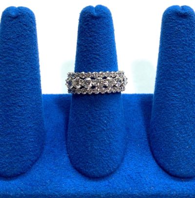 Eternity Band on Stand