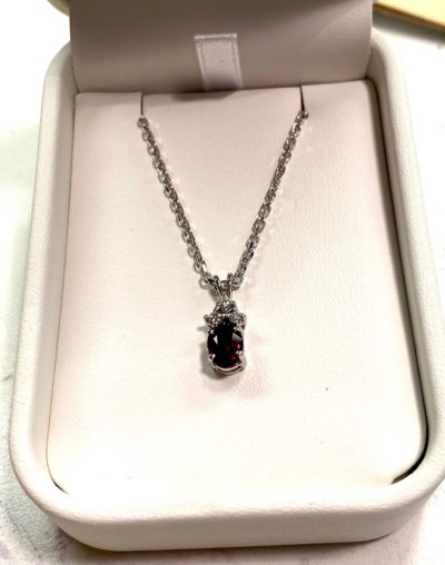 1 CT Genuine Ruby Pendant