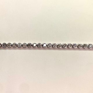 Bezel Set Tennis Bracelet