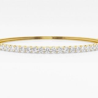 14k White Gold Bracelet with Diamonds