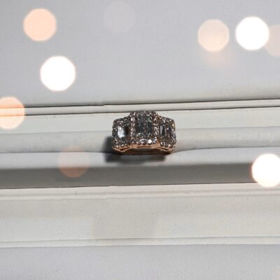 Three Stone Diamond Ring