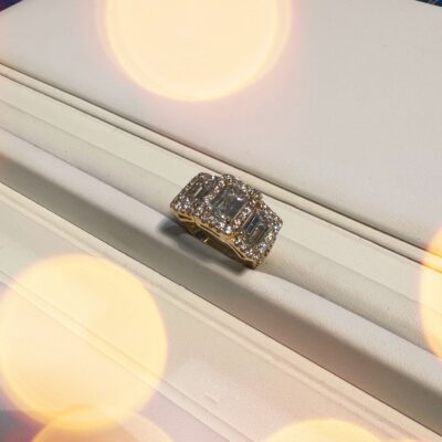 Three Stone Diamond Ring