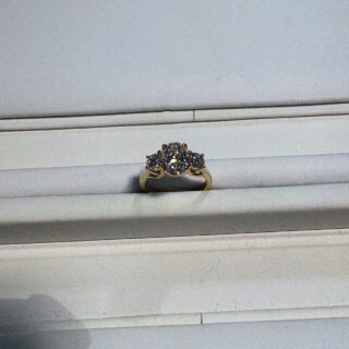 Yellow Gold Engagement Ring 11