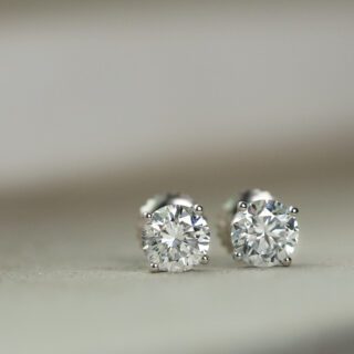 Diamond Stud Earrings - Certified Lab Grown